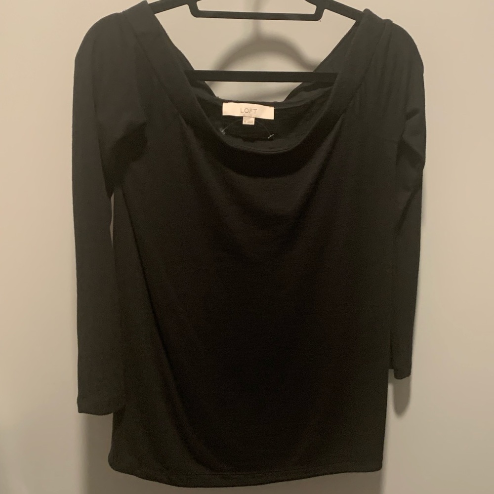Loft off the shoulder top